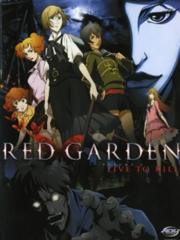 Poster depicting Red Garden