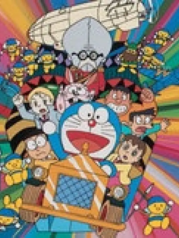 Poster depicting Doraemon: Nobita's Tin-Plate Labyrinth