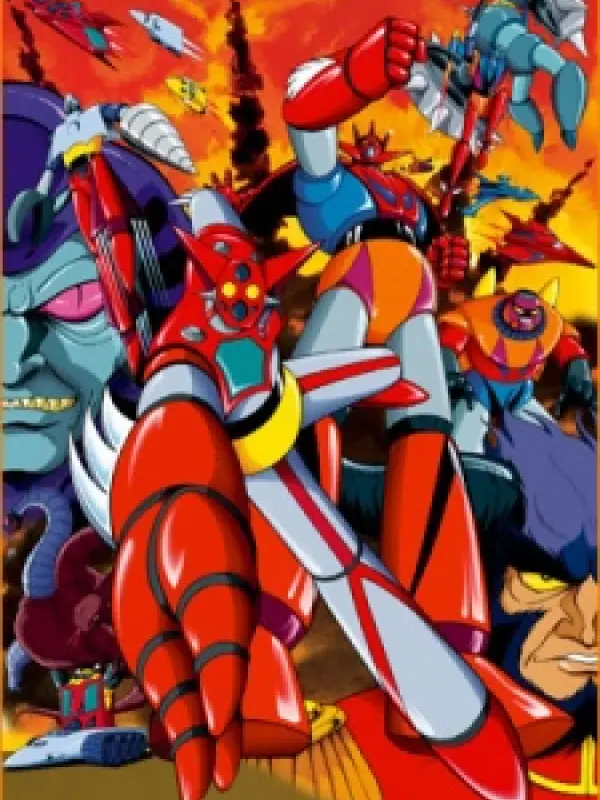 Poster depicting Getter Robo