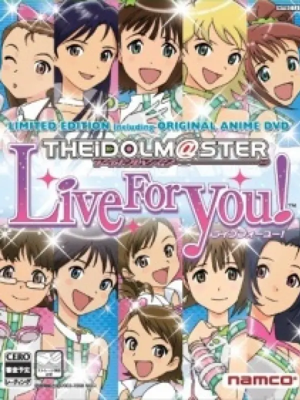 Poster depicting The iDOLM@STER: Live for You!