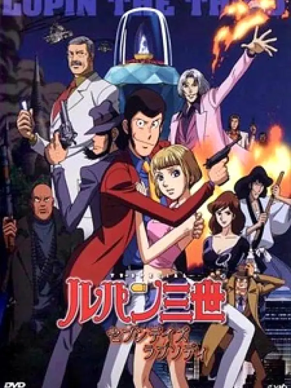 Poster depicting Lupin III: Seven Days Rhapsody
