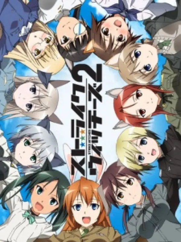 Poster depicting Strike Witches 2