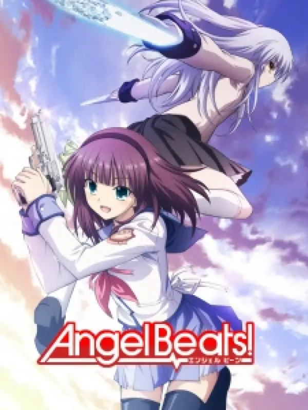 Poster depicting Angel Beats!