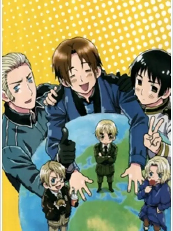 Poster depicting Hetalia World Series