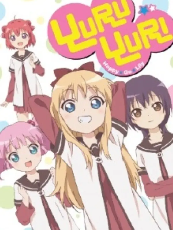 Poster depicting Yuru Yuri