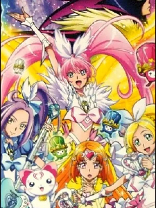 Poster depicting Suite Precure♪ Movie: Torimodose! Kokoro ga Tsunaku Kiseki no Melody♪