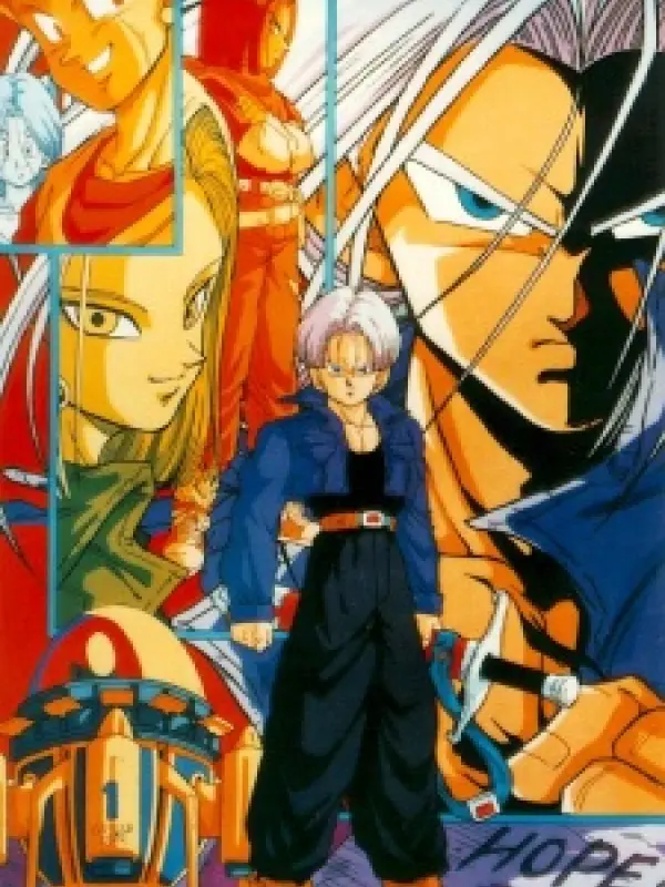 Poster depicting Dragon Ball Kai: Mirai ni Heiwa wo! Goku no Tamashii yo Towa ni
