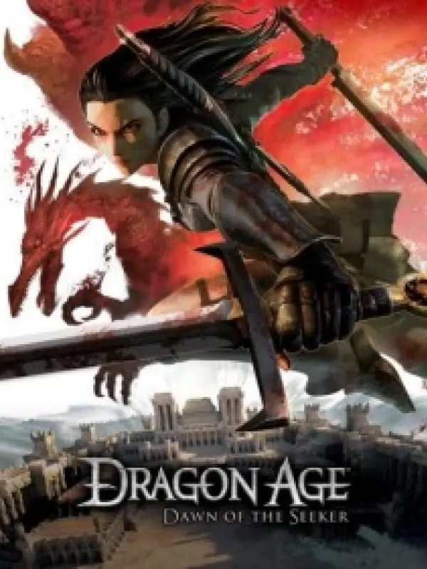 Poster depicting Dragon Age: Blood Mage no Seisen