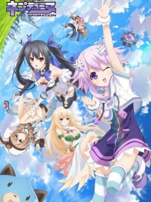 Poster depicting Choujigen Game Neptune: The Animation