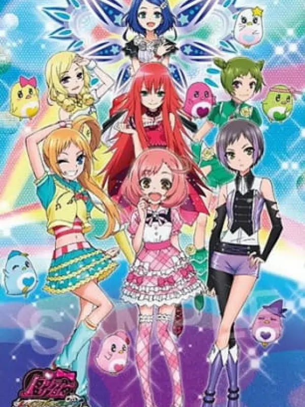 Poster depicting Pretty Rhythm: Rainbow Live