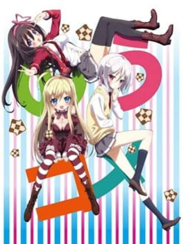 Poster depicting Ore no Nounai Sentakushi ga, Gakuen Love Comedy wo Zenryoku de Jama Shiteiru