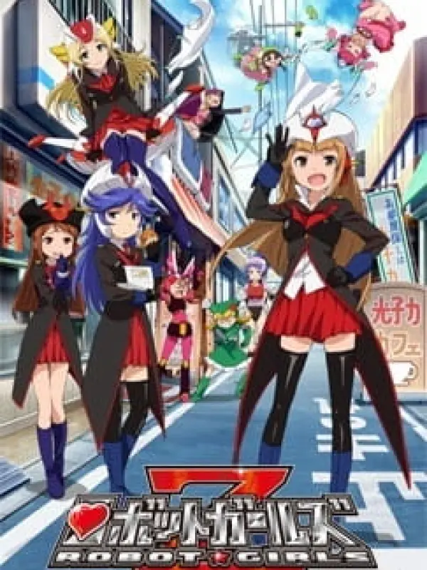 Poster depicting Robot Girls Z Episode 0