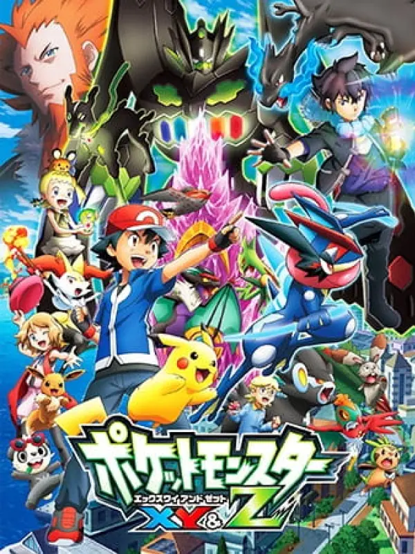 Poster depicting Pokemon XY&Z