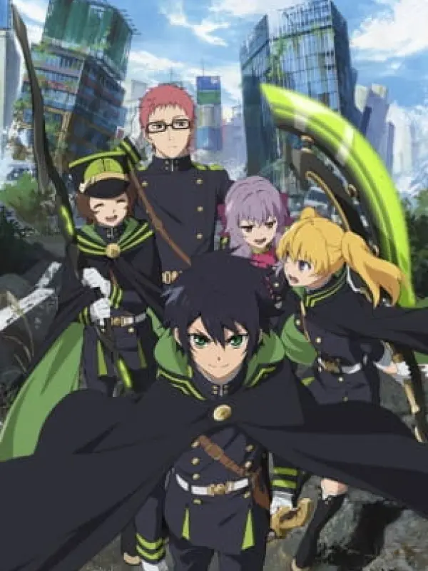 Poster depicting Owari no Seraph: The Beginning of the End
