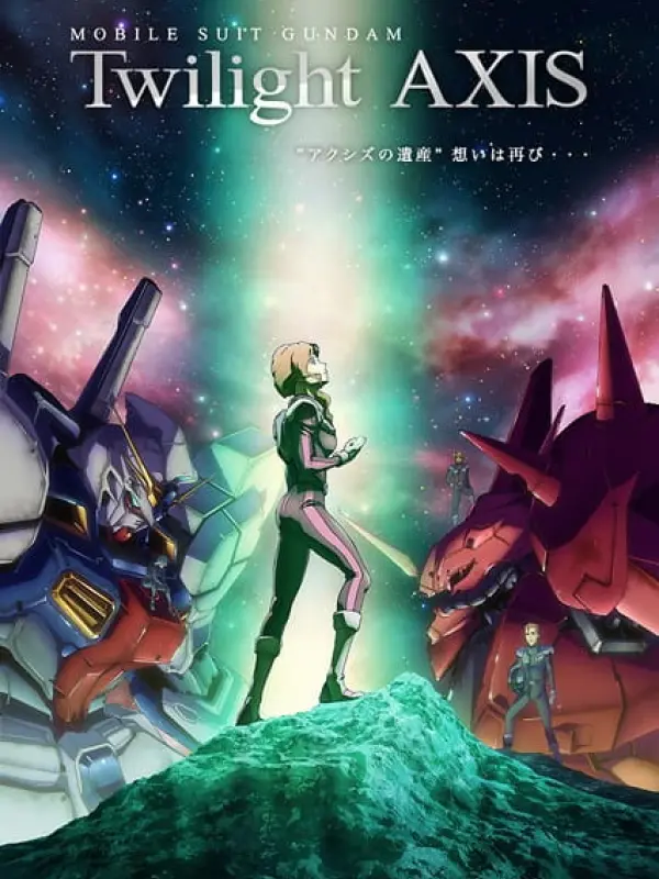 Poster depicting Mobile Suit Gundam: Twilight Axis