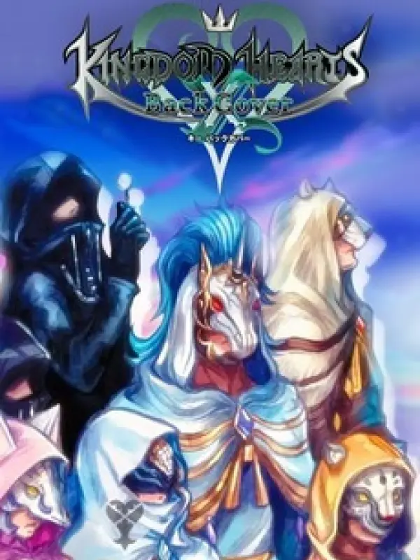 Poster depicting Kingdom Hearts χ Back Cover