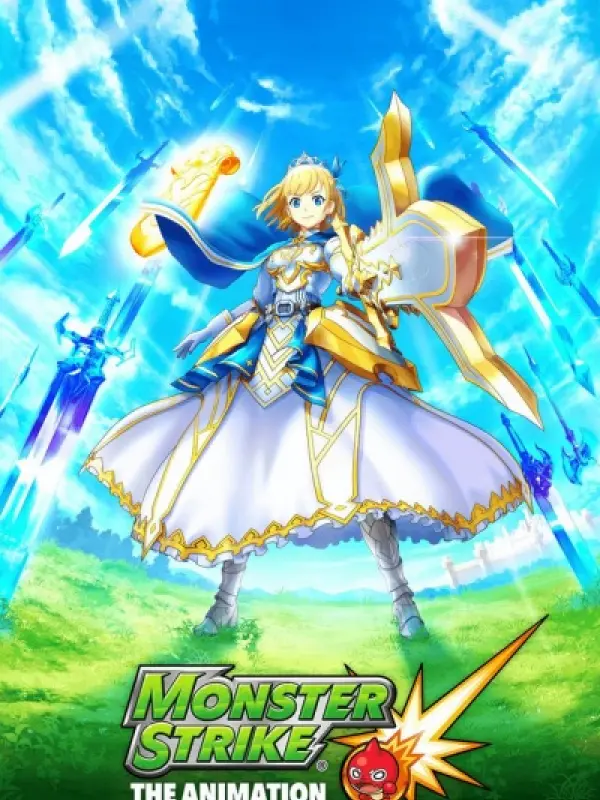 Poster depicting Monster Strike The Animation