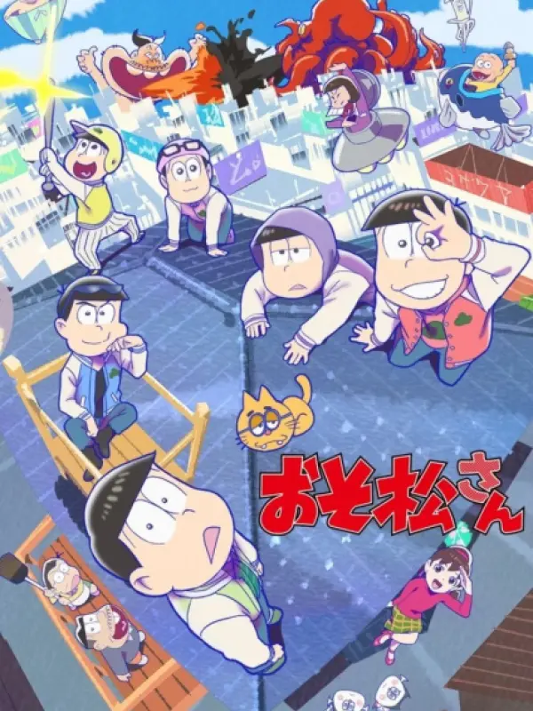 Poster depicting Osomatsu-san 3rd Season
