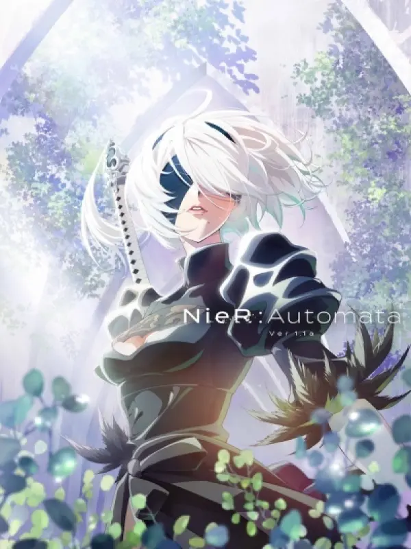 Poster depicting NieR:Automata Ver1.1a