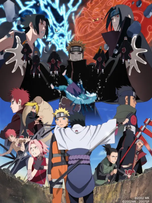 Poster depicting Road of Naruto