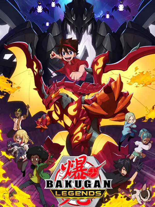 Poster depicting Bakugan: Legends