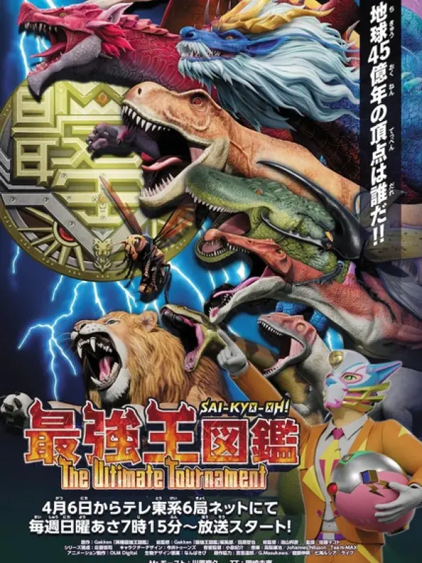 Poster depicting Sai-Kyo-Oh! Zukan: The Ultimate Tournament
