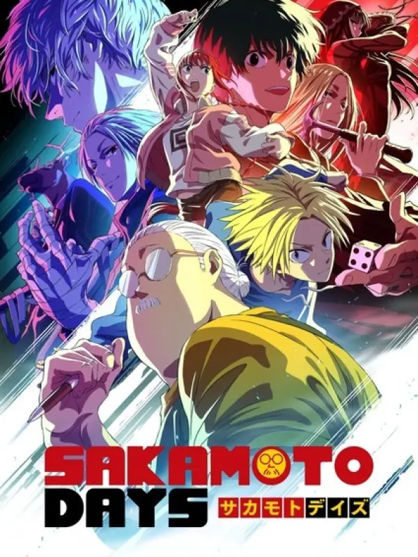 Poster depicting Sakamoto Days Part 2